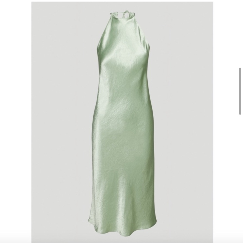 Nwt satin Babaton dress light purple